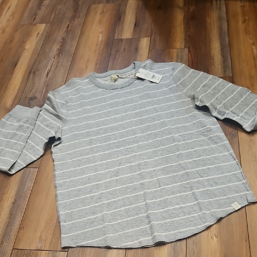 🆕 UpWest Gray Striped Men's Shirt